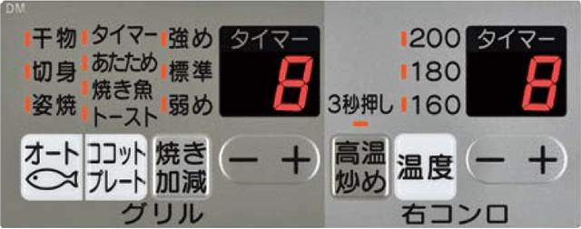 操作パネル
